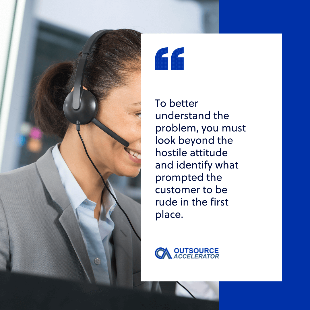 How To Report Rude Customer Service How to deal with rude customers in 5 steps | Outsource Accelerator