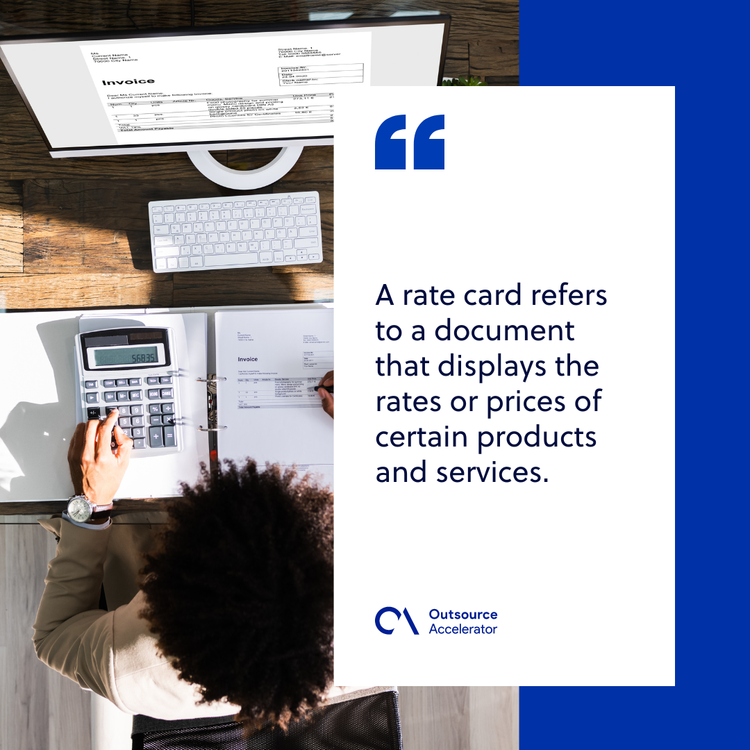 Rate Card Outsourcing Glossary Outsource Accelerator rate-card-outsourcing-glossary-outsource-accelerator