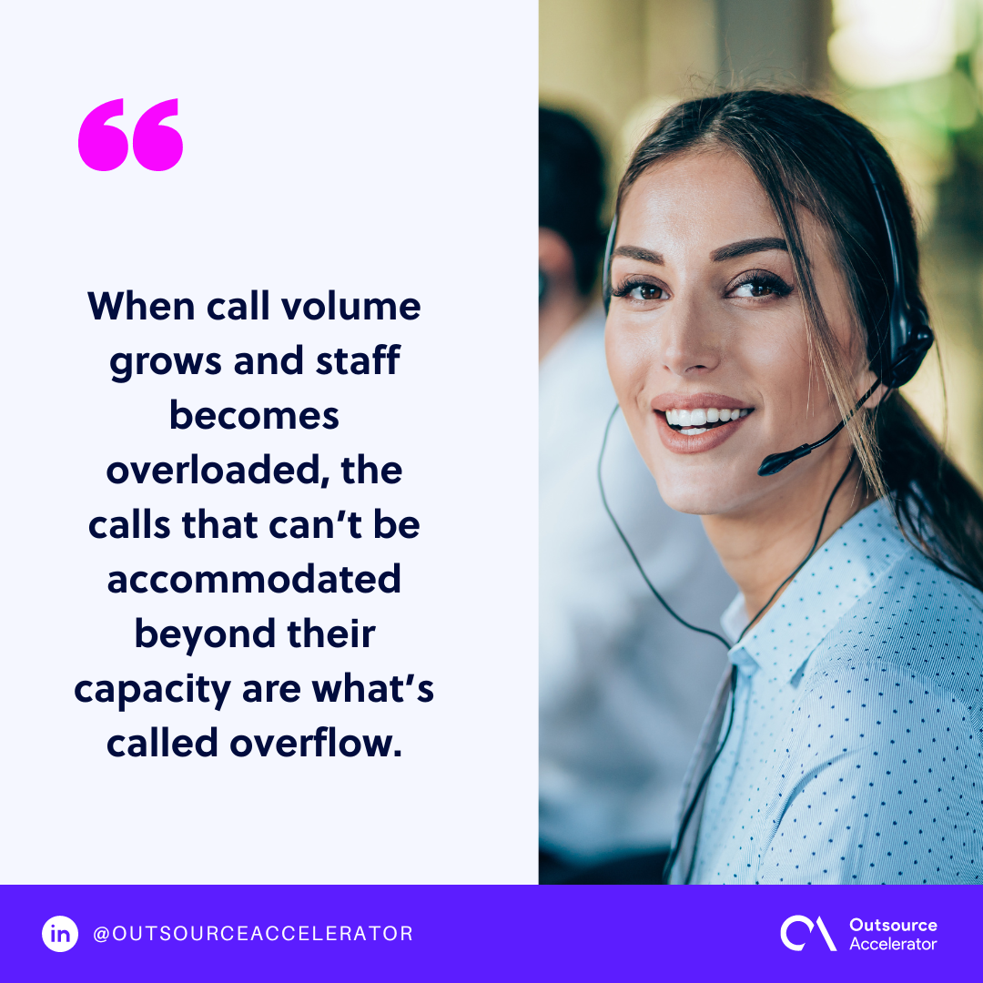 Overflow | Outsourcing Glossary | Outsource Accelerator