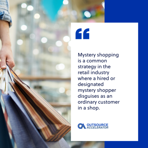 What is mystery shopping