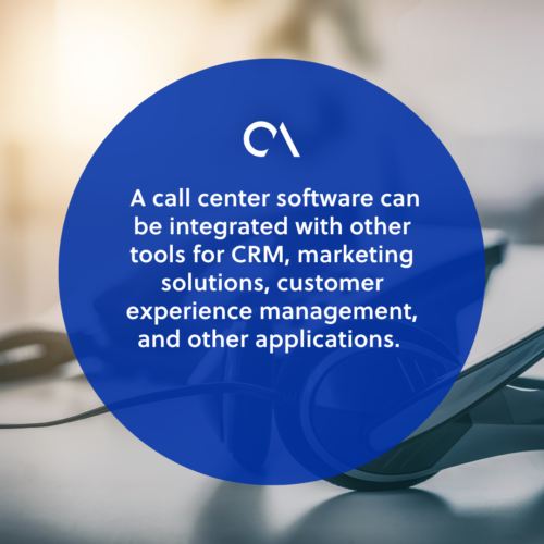 call center software benefits