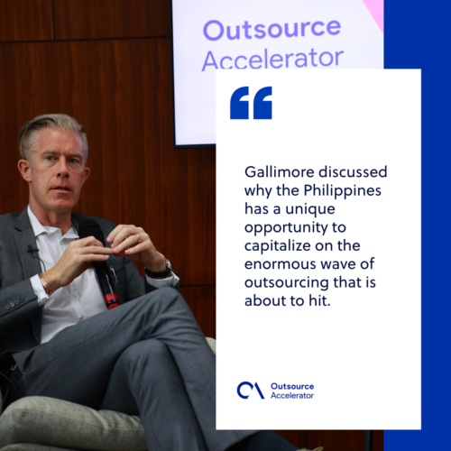 Inside Outsourcing book author and OA Founder Derek Gallimore