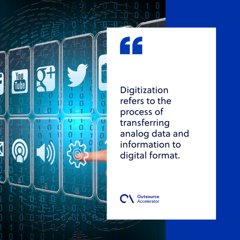 Digitizing vs digitalizing A comparison and guide Outsource Accelerator