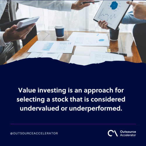 What is the difference between value investing and growth investing