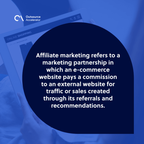 affiliate marketing