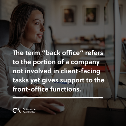 back-office outsourcing