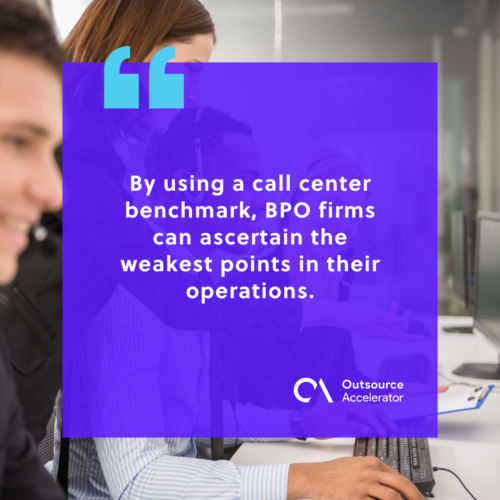 Benefits of using call center benchmark