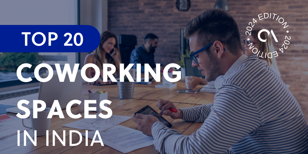 Top 20 coworking spaces in India
