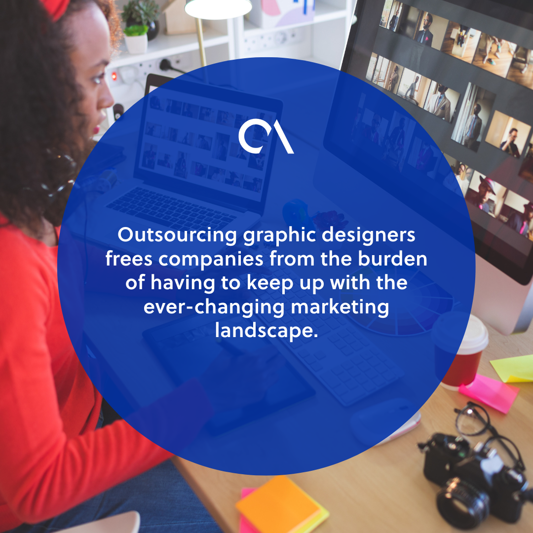 Outsource graphic designers through DOXA for visuals that attract leads