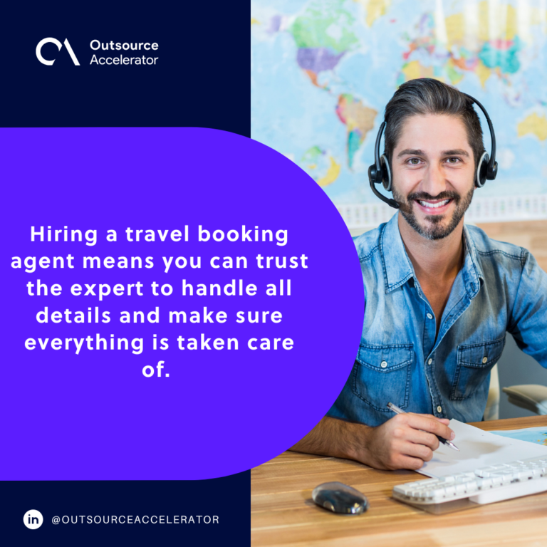 Five reasons to hire a travel booking agent through Cloudstaff Outsource Accelerator