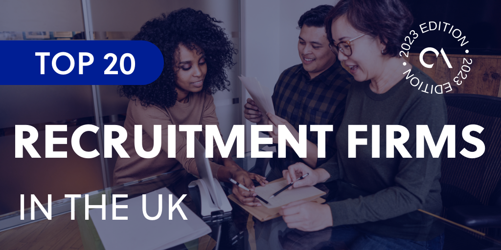 Top 20 recruitment firms in the UK