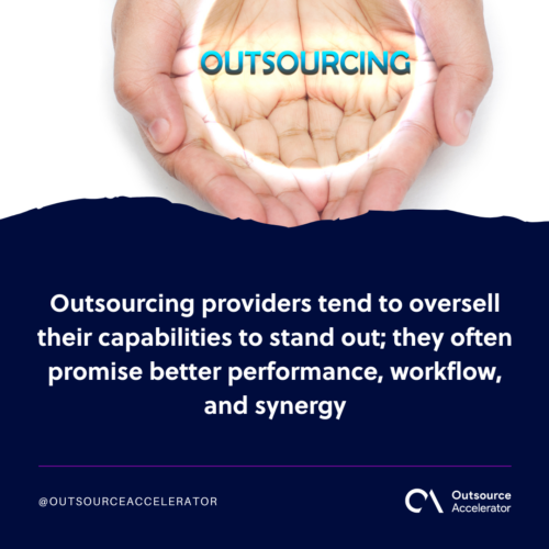 Common outsourcing risks