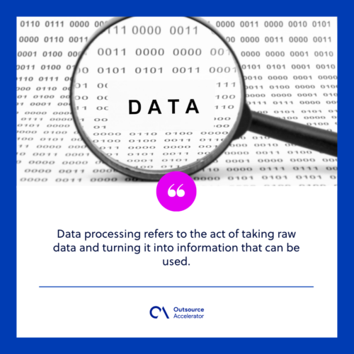 Data processing defined