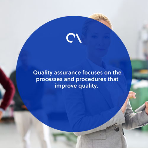 Defining quality assurance standards