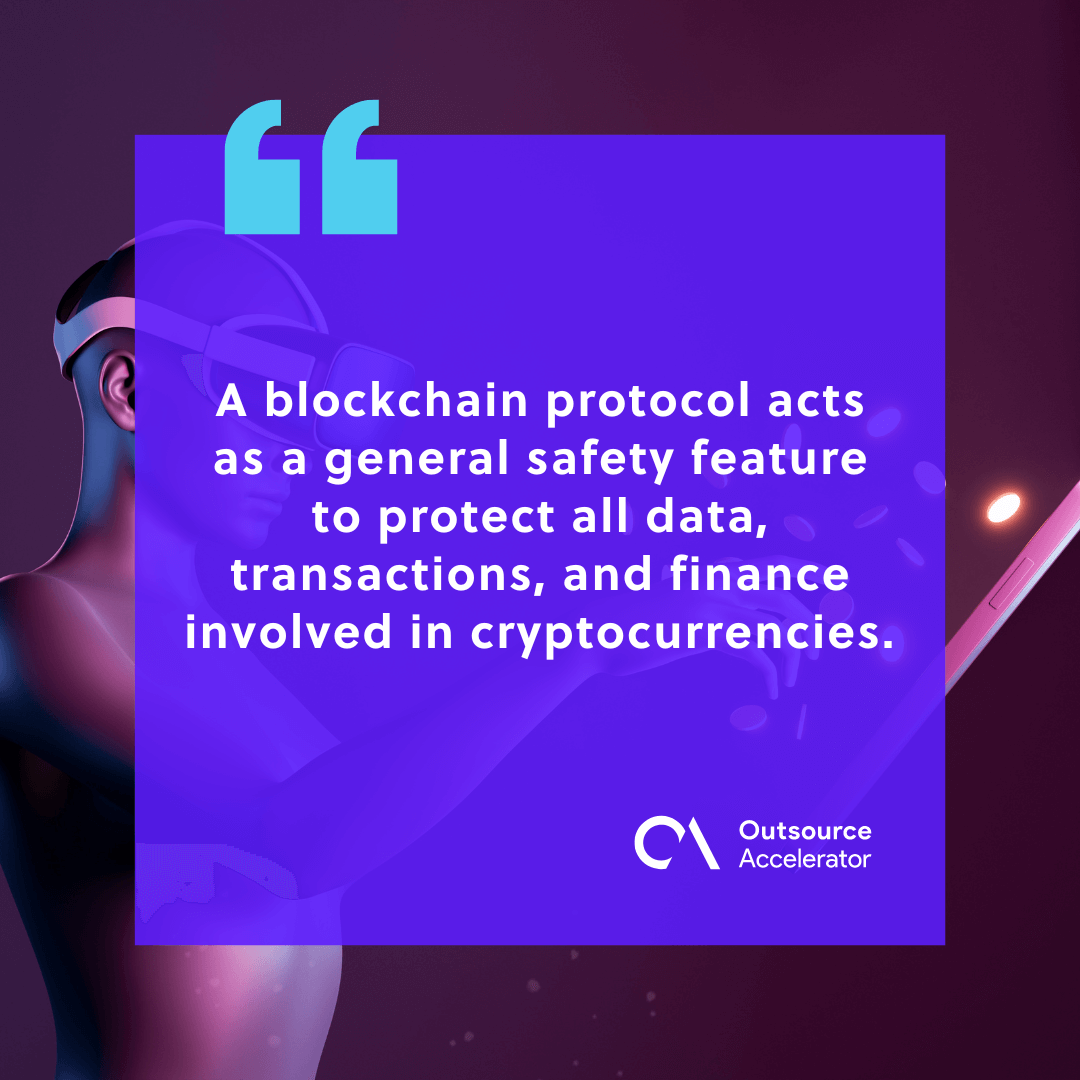 Blockchain protocols and their role in security | Outsource Accelerator