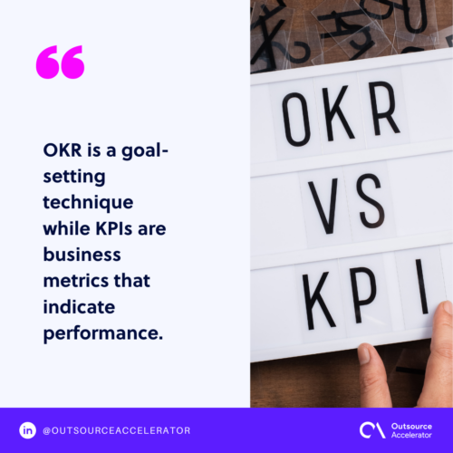 OKRs and KPIs - what's the difference
