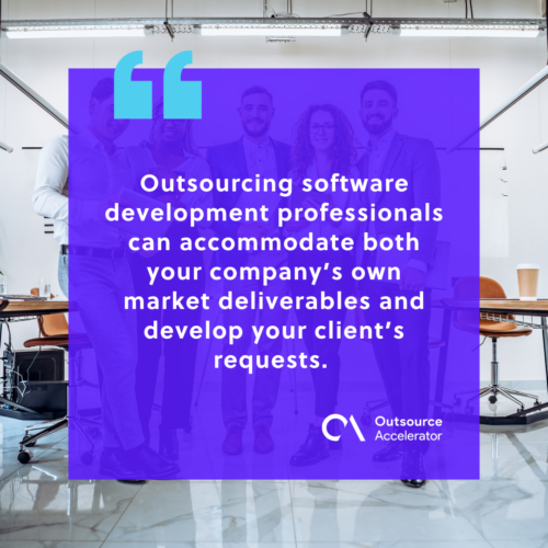 Outsourcing development