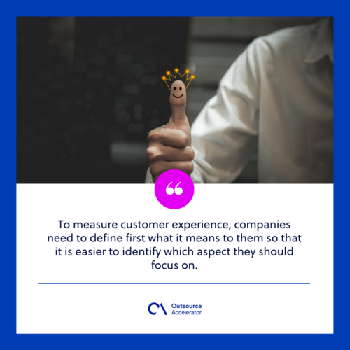 What are the components of customer experience