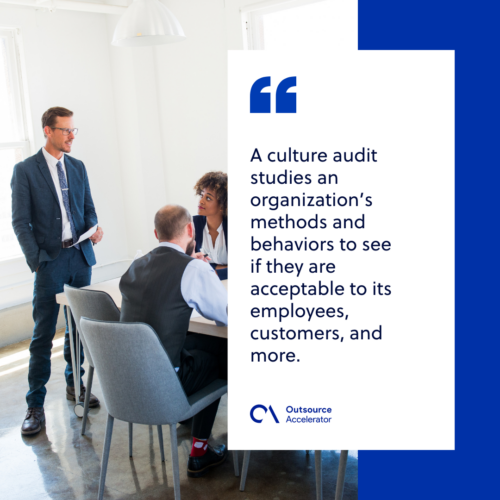 What is a culture audit 