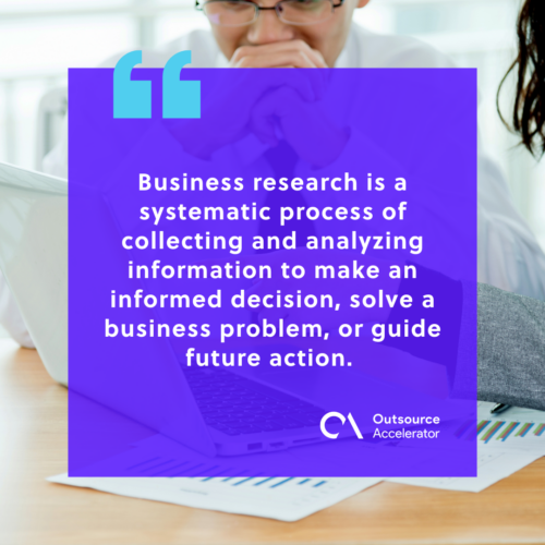 What is business research 