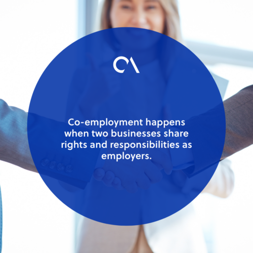 What is co-employment