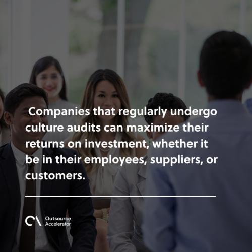 Why is a culture audit important 
