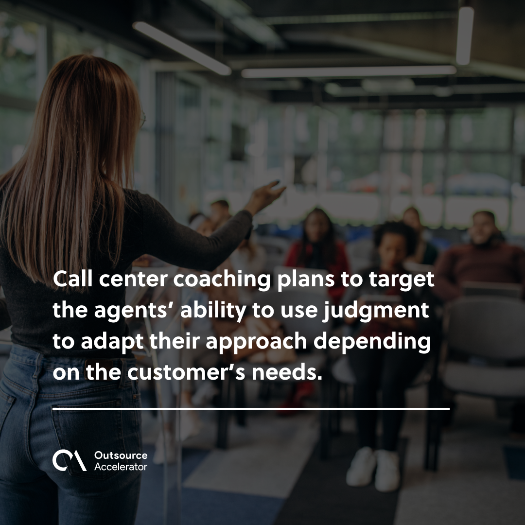 Crafting the right call center coaching plan for your team Outsource