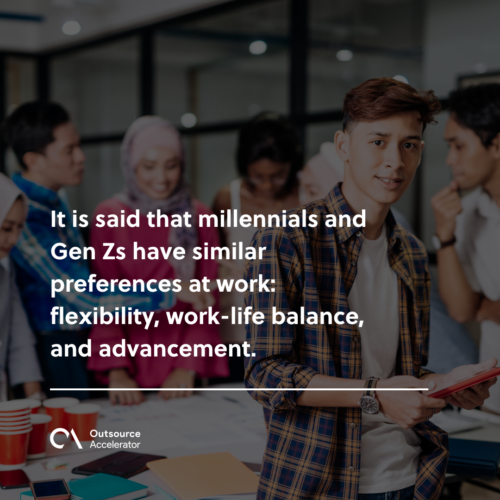 Millennial vs. Gen Z work ethic