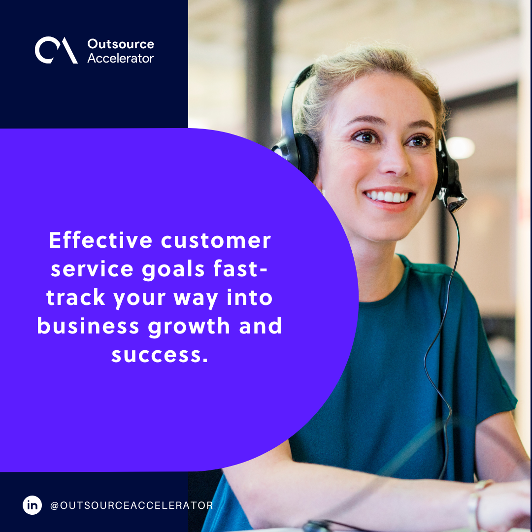 15 customer service goals you should achieve in 2024 Outsource