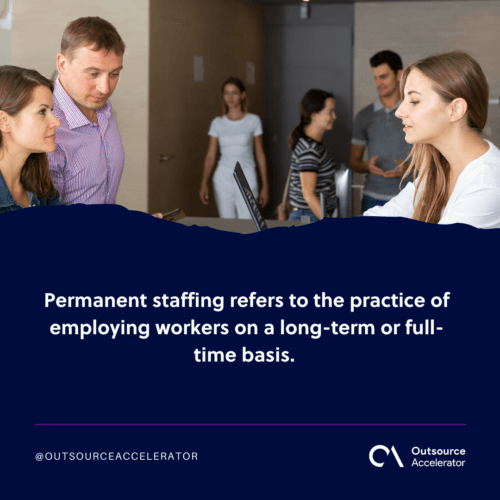 Defining permanent staffing