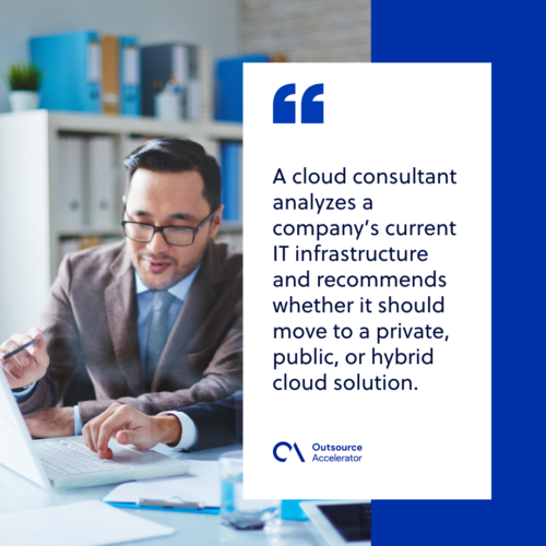 What is a cloud consultant