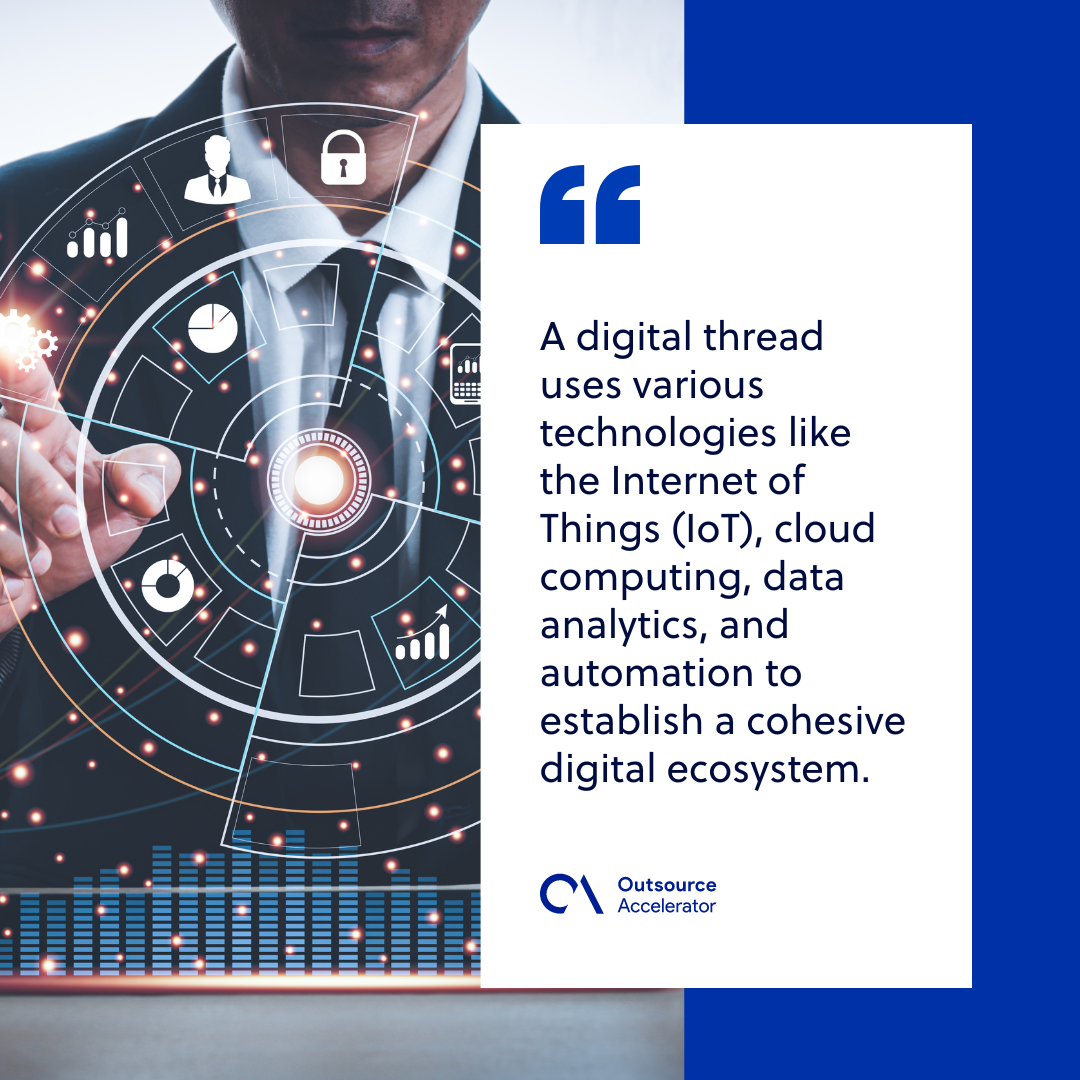 The power of digital thread in business processes | Outsource Accelerator