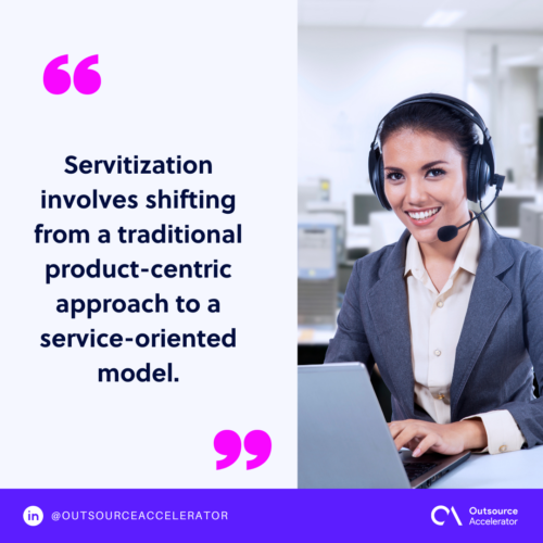 Defining servitization