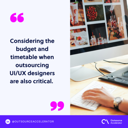 Factors to consider when outsourcing UIUX designers