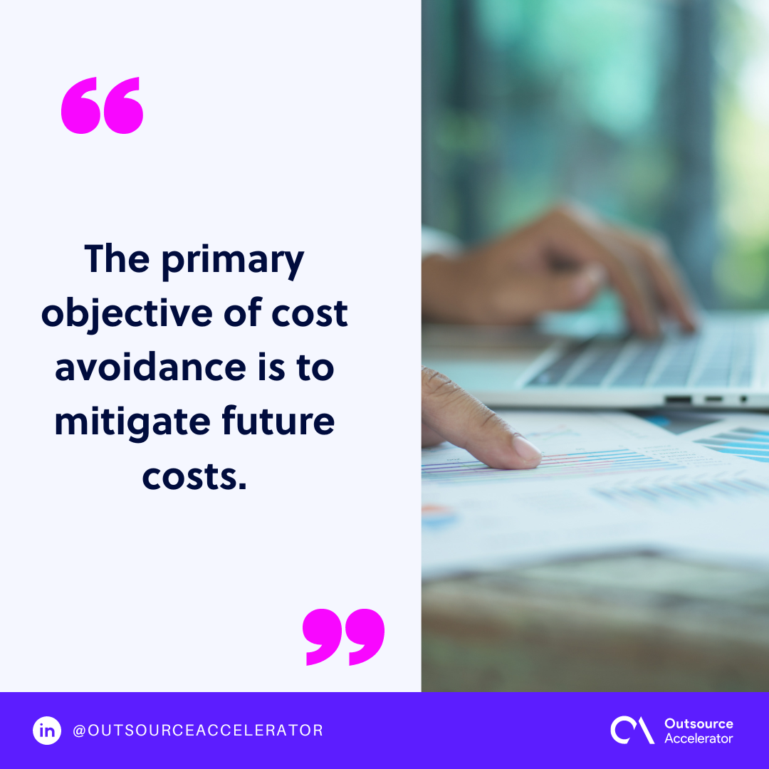Cost avoidance vs. Cost savings Understanding the difference