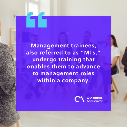 Management trainee definition