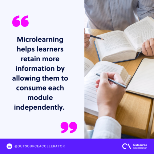 The benefits of microlearning
