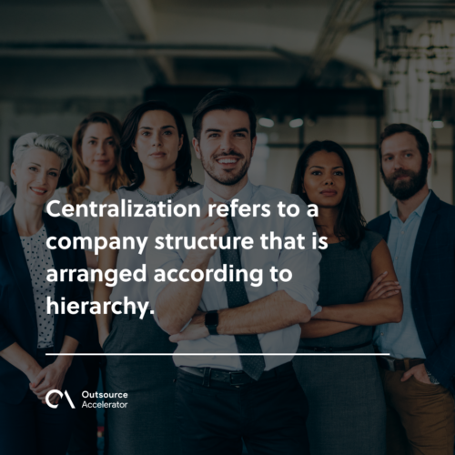 Centralization vs. Decentralization defined