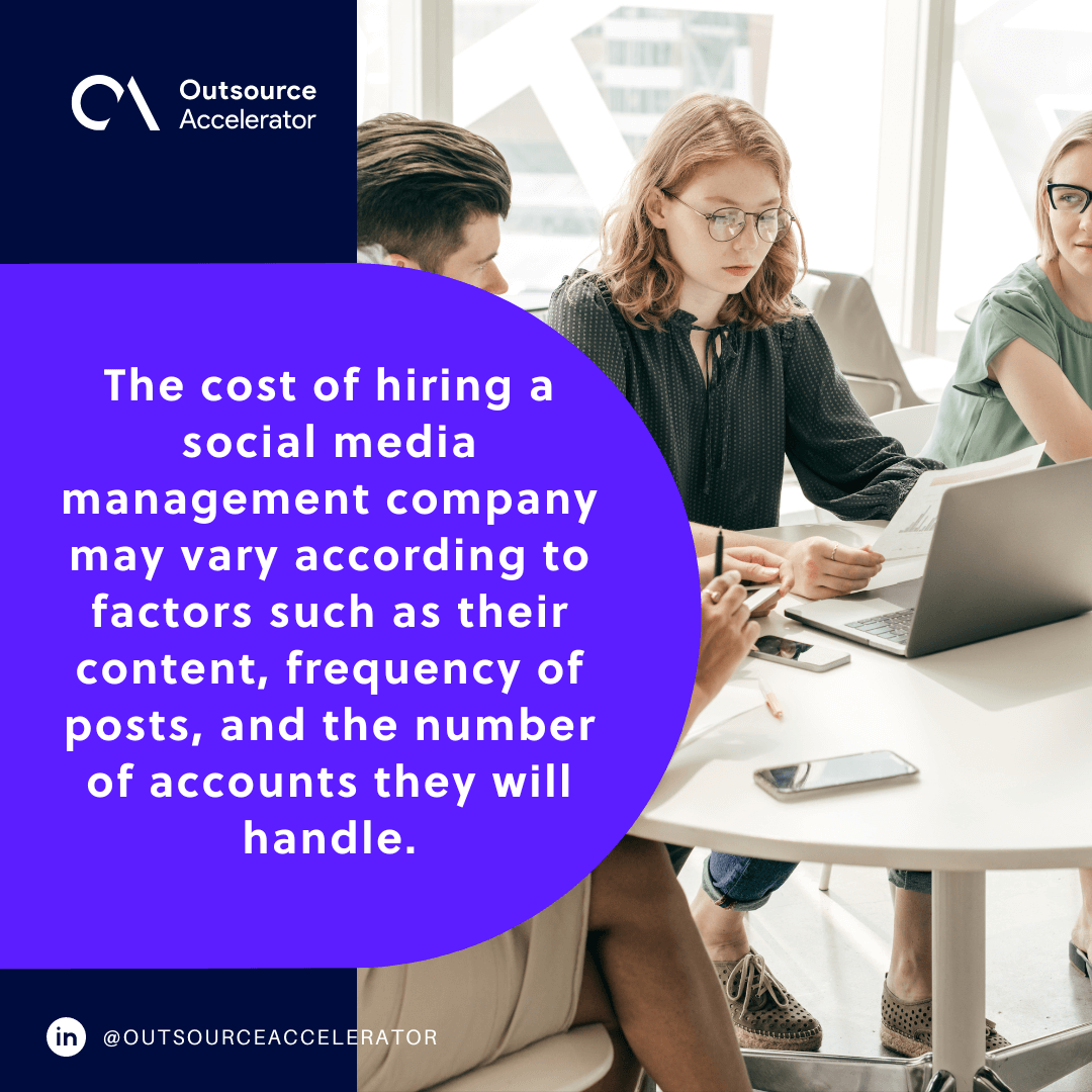 How much do social media management packages cost? Outsource Accelerator