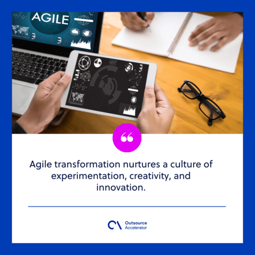How does agile transformation benefit your company?