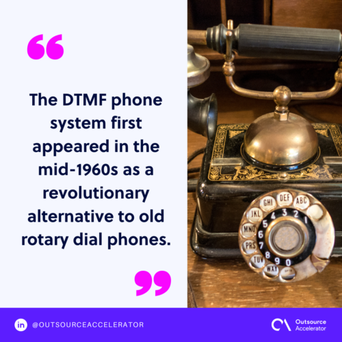 Evolution of the DTMF phone