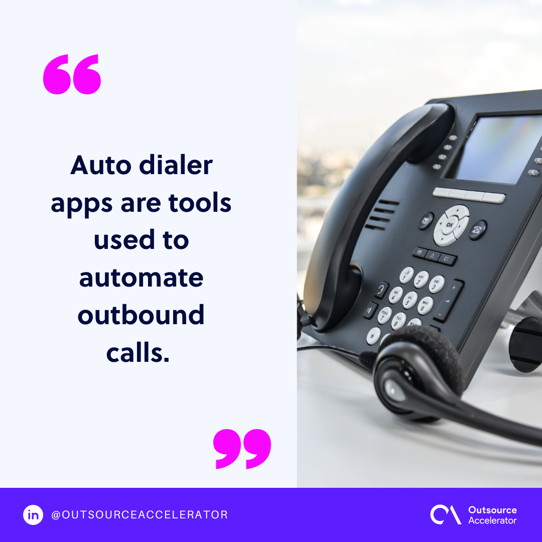 10 best auto dialer apps for your customer service teams Outsource