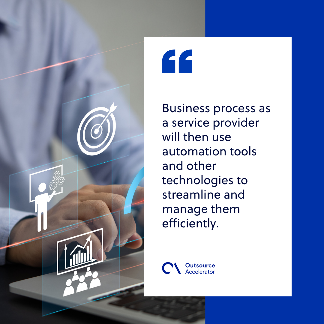 The transformative impact of business process as a service on