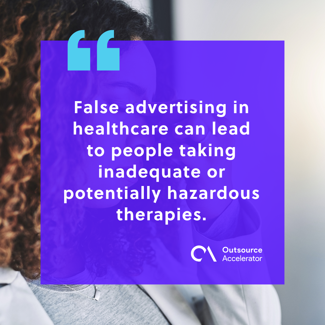 Unveiling false advertising and its impact on consumers Outsource