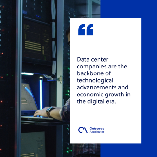 Importance of data centers in the digital age