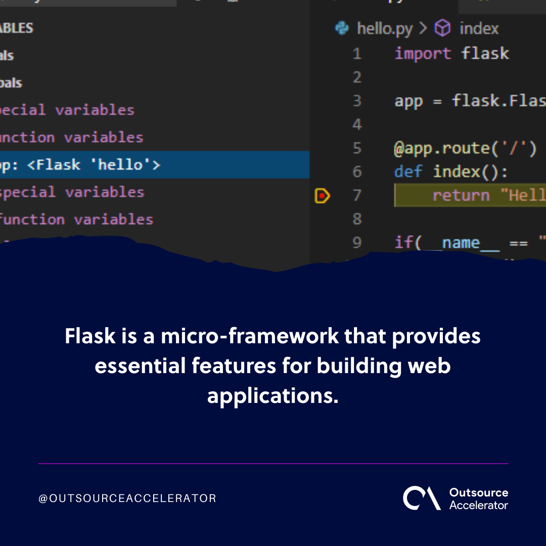 Flask vs. Django: Which Python framework suits you? | Outsource Accelerator