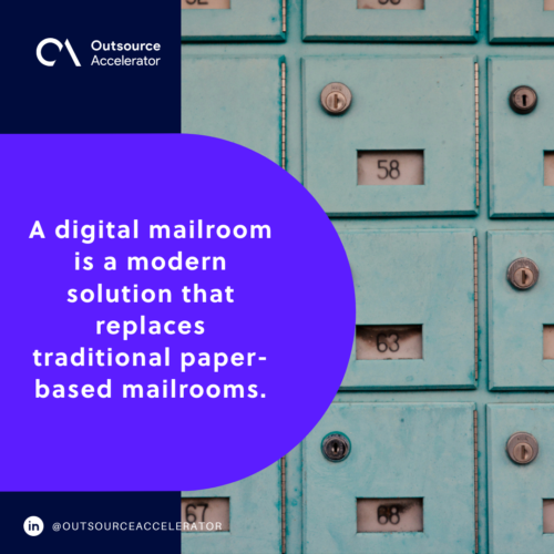 What is a digital mailroom