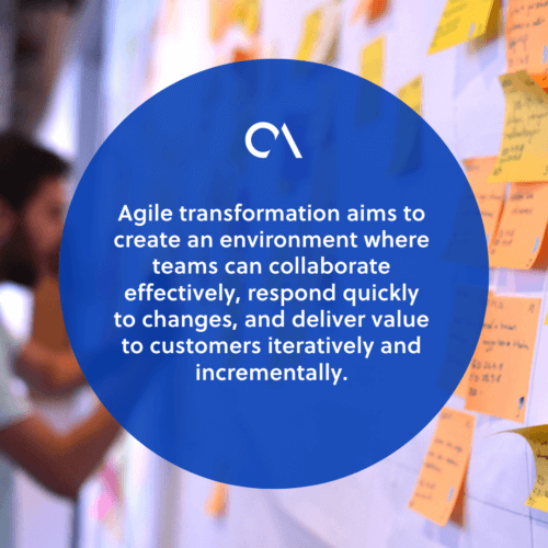 What is agile transformation
