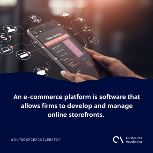What is an e-commerce platform