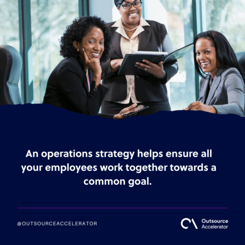 Alignment with business goals 